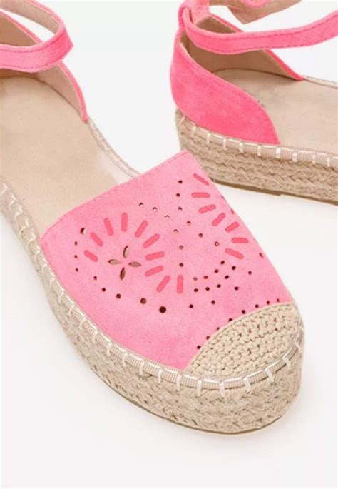 pink espadrille shoes